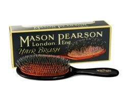 Mason Pearson - Junior Bristle & Nylon Brush Black