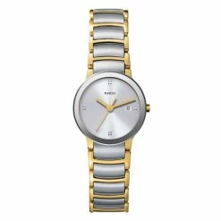 Rado - Centrix Diamonds Steel & Gold Watch 28mm