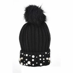 Beanie - Essence Pearl Adult Beanie Black