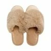 A.Trends - Cosy Luxe Slipper Latte Medium/Large
