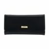 Serenade Leather - Allura Patent Leather RFID Wallet Blk Lrg
