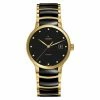Rado - Centrix Diamonds Black & Gold Watch 38mm