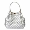 Marlafiji - Lulu Quilted Duffel Bag Silver