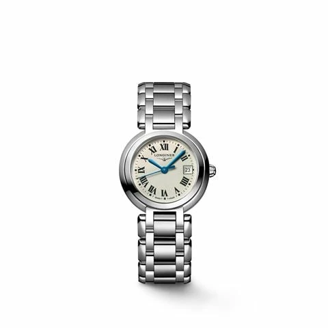 Longines - PrimaLuna Silvered Dial S/Steel Watch 26.50mm