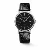 Longines - Présence Black Dial W/Silvered Hands Auto 38.50mm