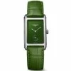 Longines - Dolce Vita Green Alligator Leather Watch 23.30x37