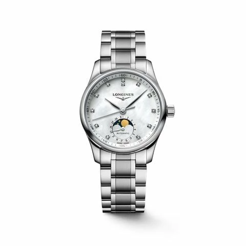 Longines - Master Mother-Of-Pearl Watch W/Diamonds 40.00mm