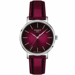 Tissot - Everytime Lady Quartz Watch W/Graded Pink Dial & Pink Watch Band 34mm