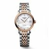 Longines - Mother Of Pearl White 12 Diamonds Rose 25.5mm