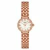 Tissot - Lovely Round Swiss Quartz Watch M.O.P S.Steel W/Rose Gold PVD 19.5mm