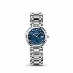 Longines - Primaluna Quartz Watch Blue Mother-Of-Pearl Dial 30mm