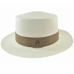 Panama Hats - Boater Medium White