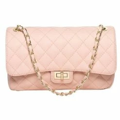 Marlafiji - Bianca Quilted Handbag Blush
