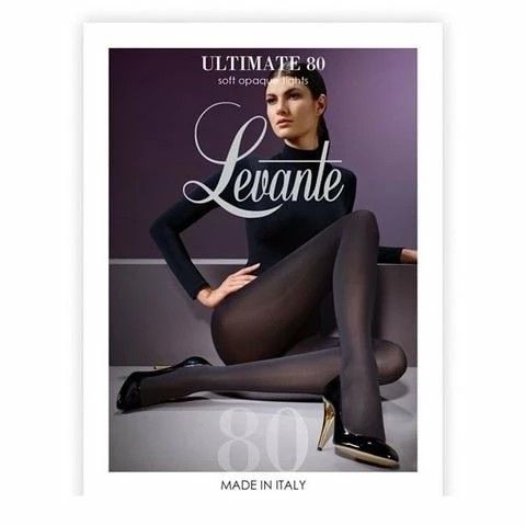 Levante - Ultimate 80 Soft Opaque Tights Nero Extra Tall