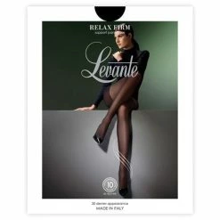 Levante - Relax Firm Support Pantyhose Tall Nero