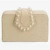 Mehry Mu - Fey Evening Box Silk Linen & Pearls