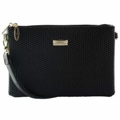 Serenade Leather - Cosmopolitan Cross Body Bag Black