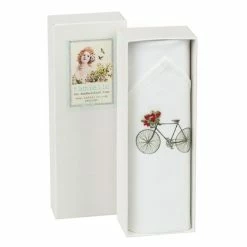 Tamielle - Ladies' Bicycle And Flowers Handkerchief