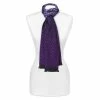 Missoni - Knitted Scarf With Black Trim Purple