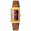 Gucci Watches Gucci - G-Frame Quartz Yellow Gold PVD Rect Dial Watch