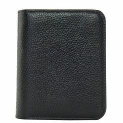 Serenade Leather - Faith Leather RFID Wallet Small Black