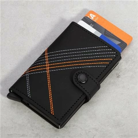 Secrid - Miniwallet Stitch Linea Orange