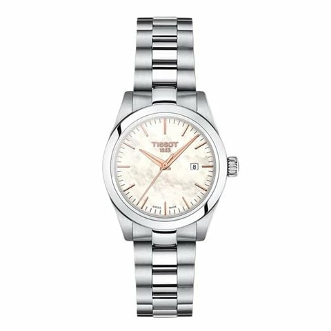 Tissot - T-My Lady Quartz S/Steel & White MOP Watch 29.30mm