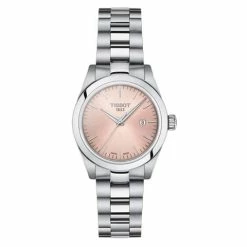 Tissot - T-My Lady Quartz S/Steel Pink Dial Watch 29.30mm