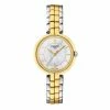Tissot - Flamingo S/Steel & Gold W/White MOP Dial Watch 30mm