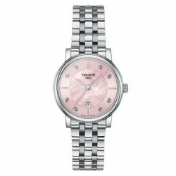 Tissot - Carson Premium Pink MOP W/Topaz Indices Watch 30mm