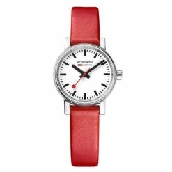 Mondaine - Official Swiss Railway EVO2 Red Petite Watch 26mm