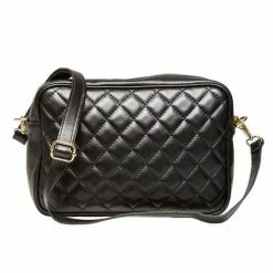 Marlafiji - Taylor Quilted Shoulder Bag Black